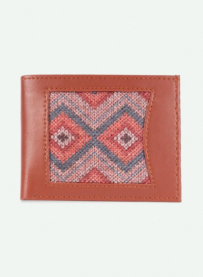 ZOUK محفظة زوك بولس الرجالية القابلة للطي | جيب خلفي سريع الوصول | حامل بطاقات رفيع | ثنائية الطي | محفظة رجالية | محفظة رجالية أنيقة | للاستخدام اليومي | جلد نباتي، نسيج غواليور - Image 4